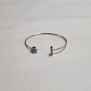Jules Smith Pave Bar and Stone Cuff